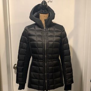 Michael Kors black puffer jacket -